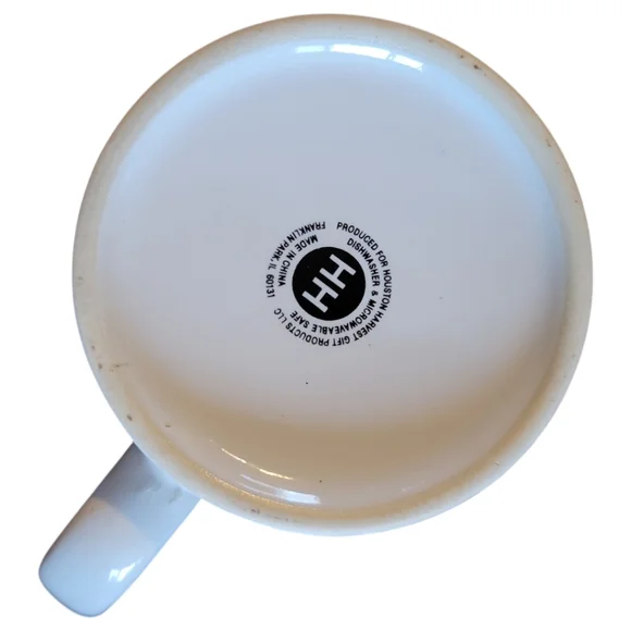 Vtg 97 Currier & Ives HF Coffee Tea Mug Cup Winter Country Cold Morning - Picture 6 of 6